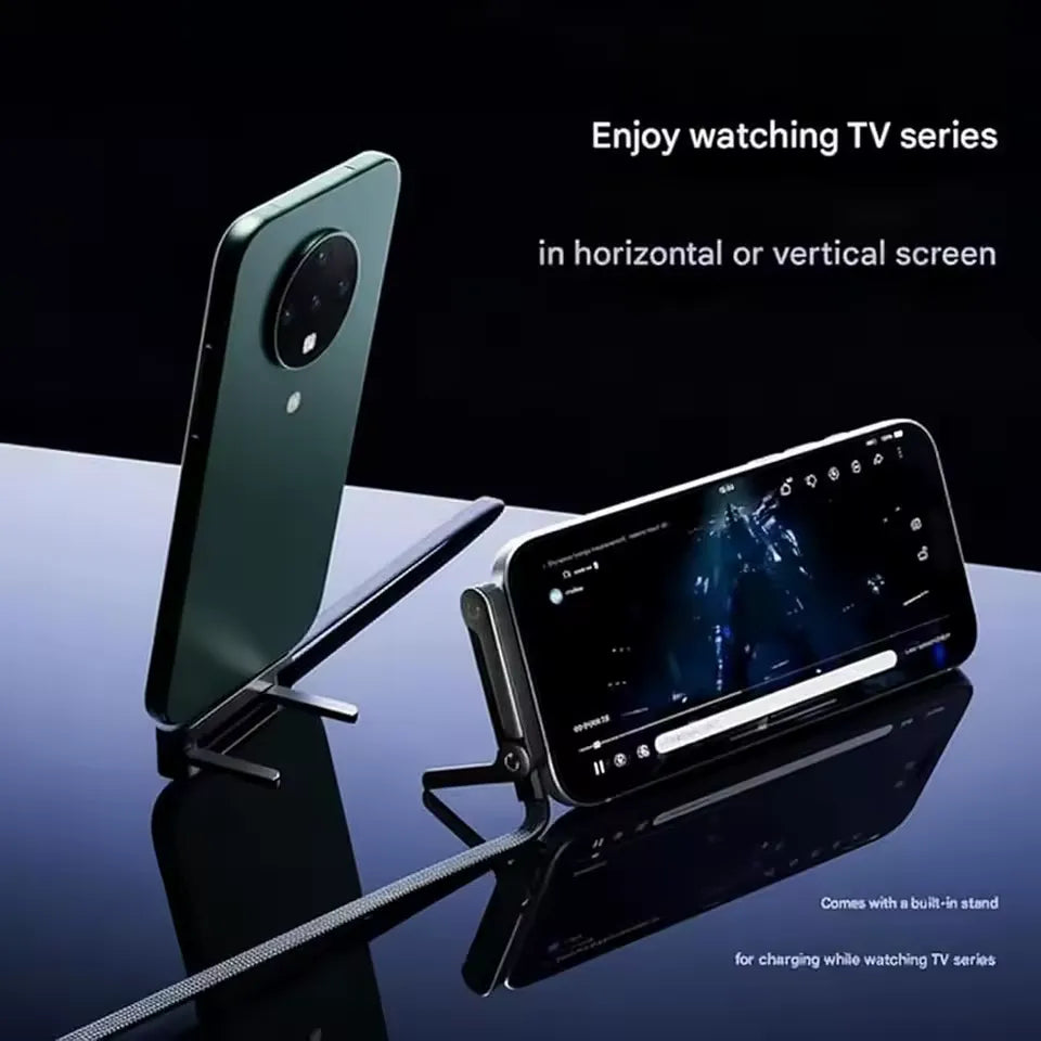 240w Fast Charging Cord With Built-in Phone Stand Cosmia.pk