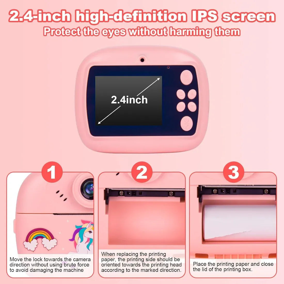 Instant Print Digital Camera for Kids - Each Cosmia.pk
