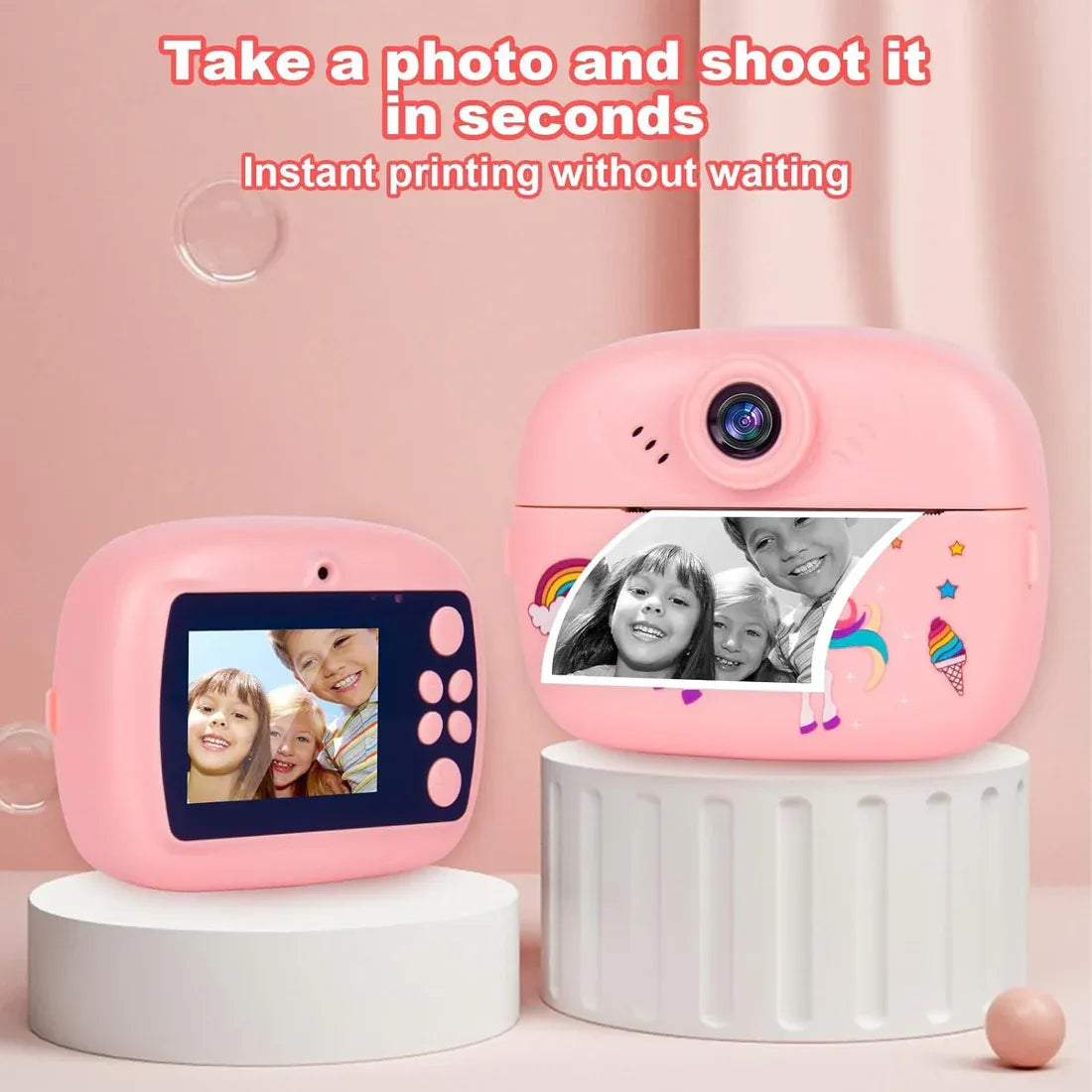 Instant Print Digital Camera for Kids - Each Cosmia.pk