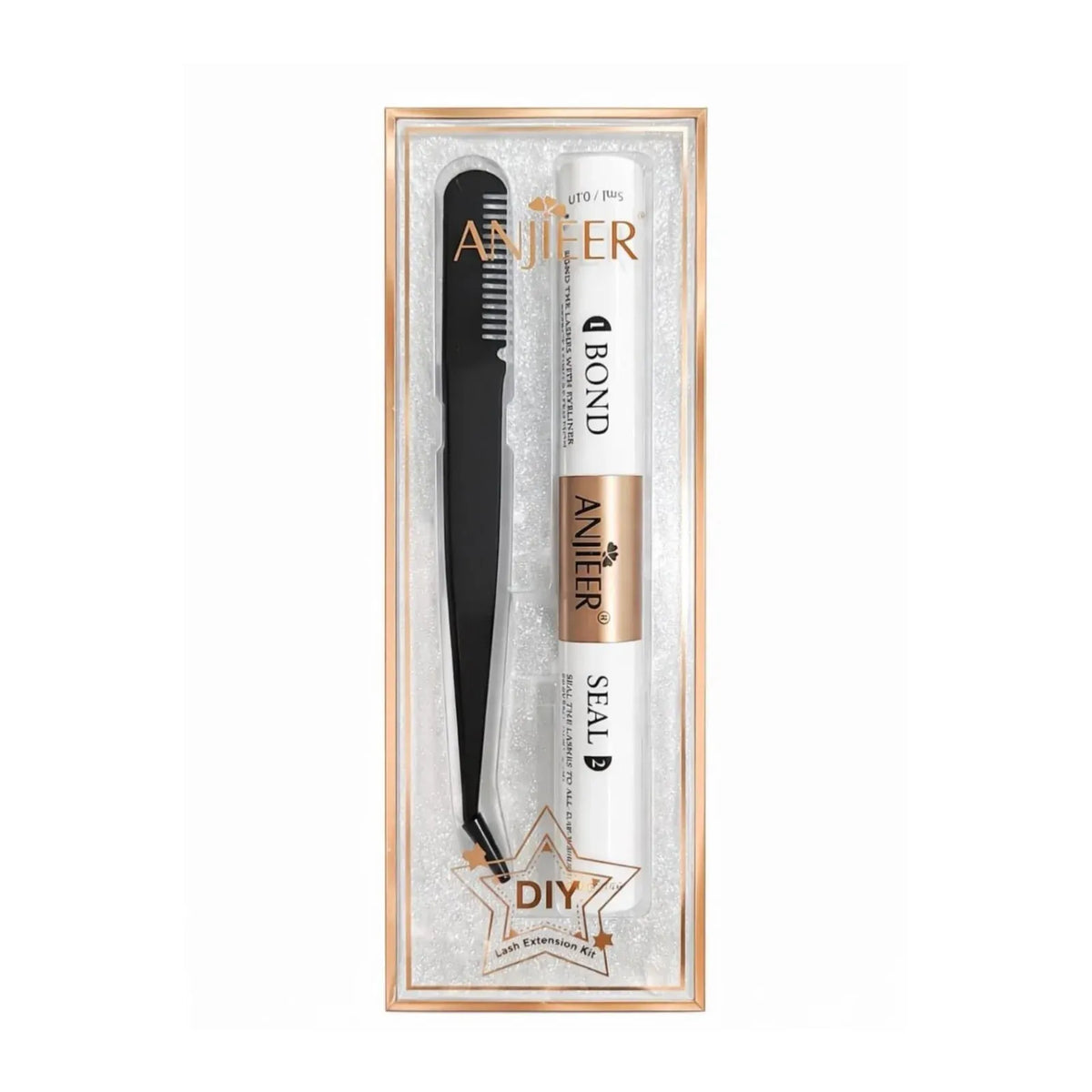 Anjieer DIY-Eyelashes Extension Glue And Applicator Anjieer