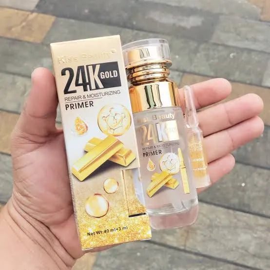 Kiss Beauty Primer Plus Serum – 24K Gold 40ml Kiss Beauty
