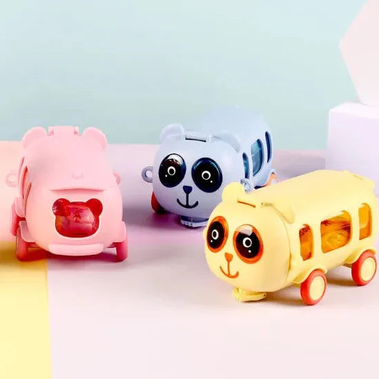 2-in-1 Portable Toy Bus Drinking Bottle Cosmia.pk