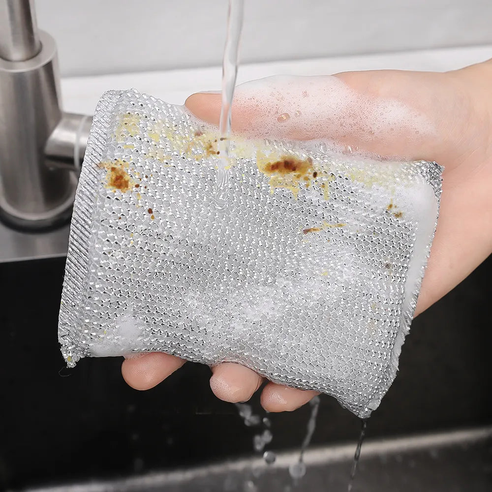 Non-Scratch Wire Dish Sponges – Pack of 4 Cosmia.pk