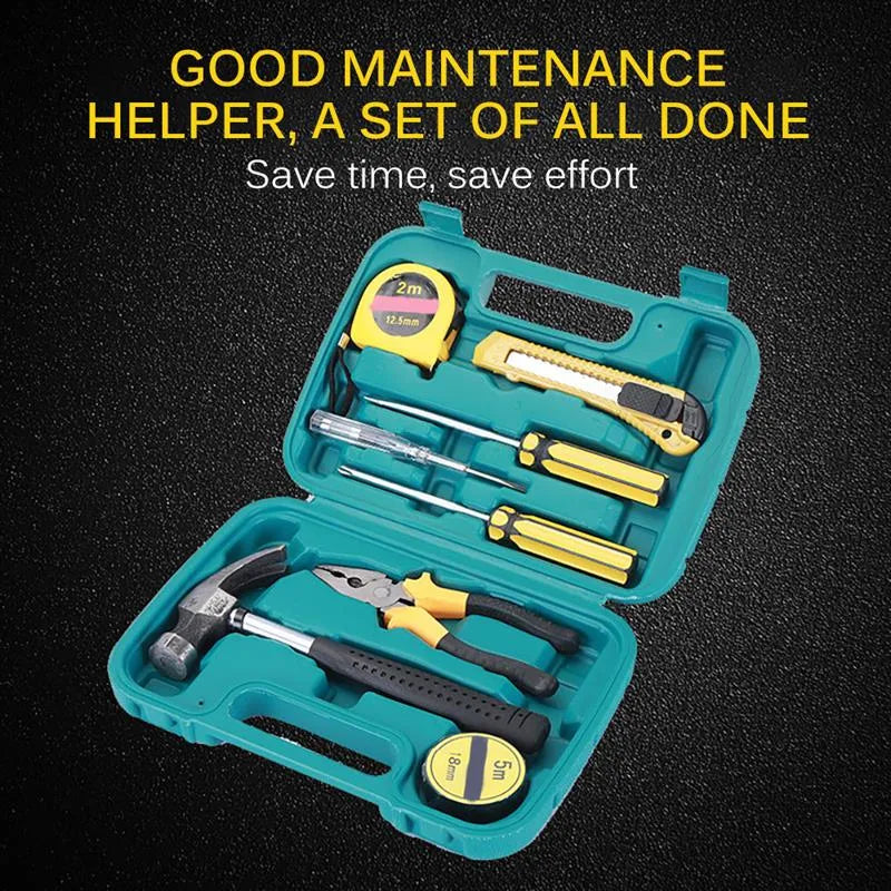 9Pcs Home Repairing Tool Set Kit Cosmia.pk