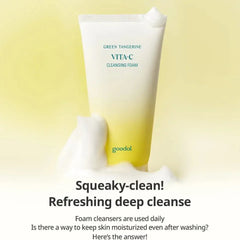 GOODAL Green Tangerine Vita C Cleansing Foam-150ml GOODAL