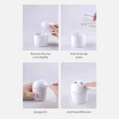 Portable Cool Mist Aroma Diffuser for Home, Office & Car Cosmia.pk