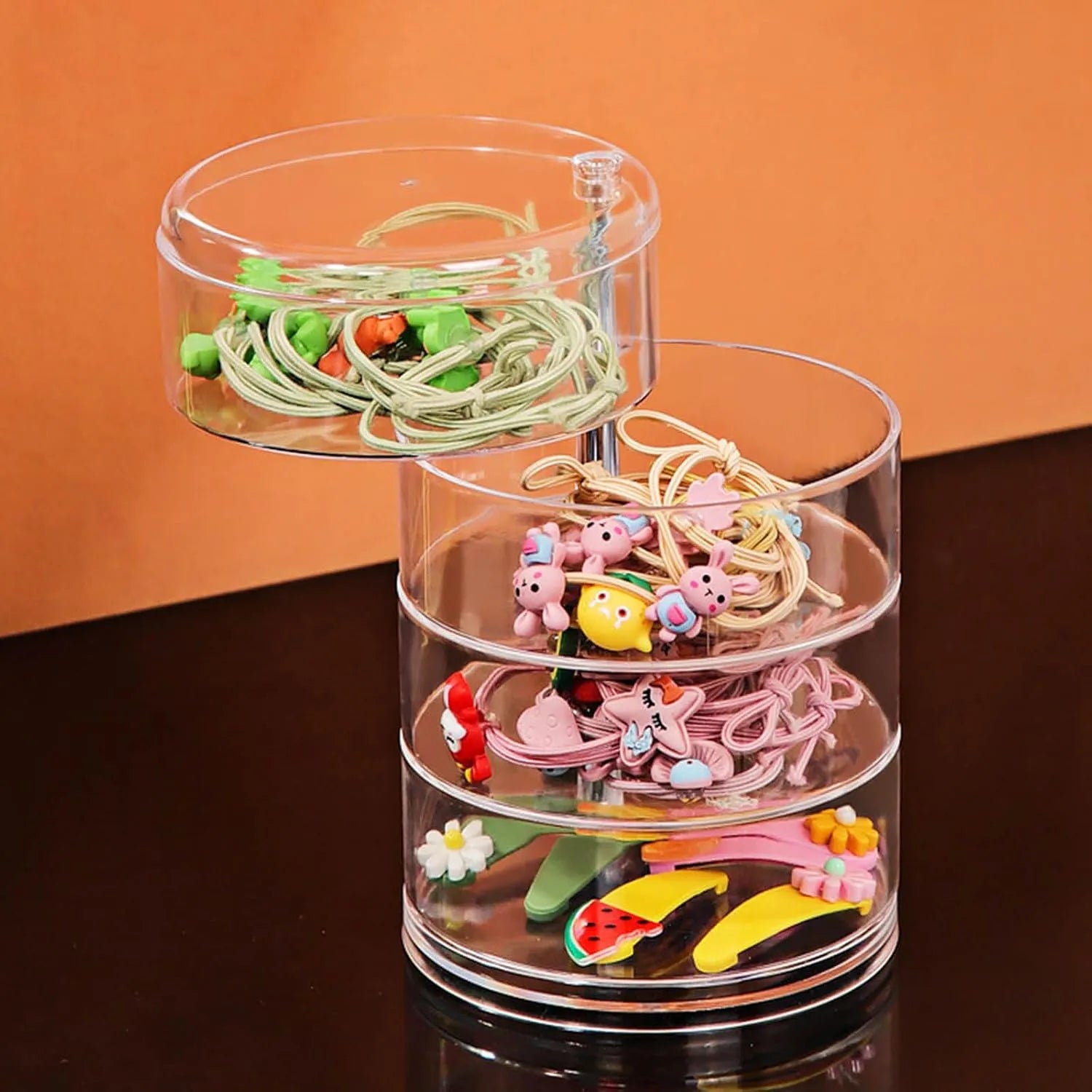 Elegant Multi-Layer Accessory Display Case Cosmia.pk