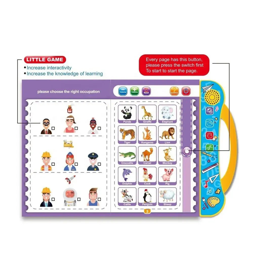 Electronic Intelligence Book for Kids – Each Study Book