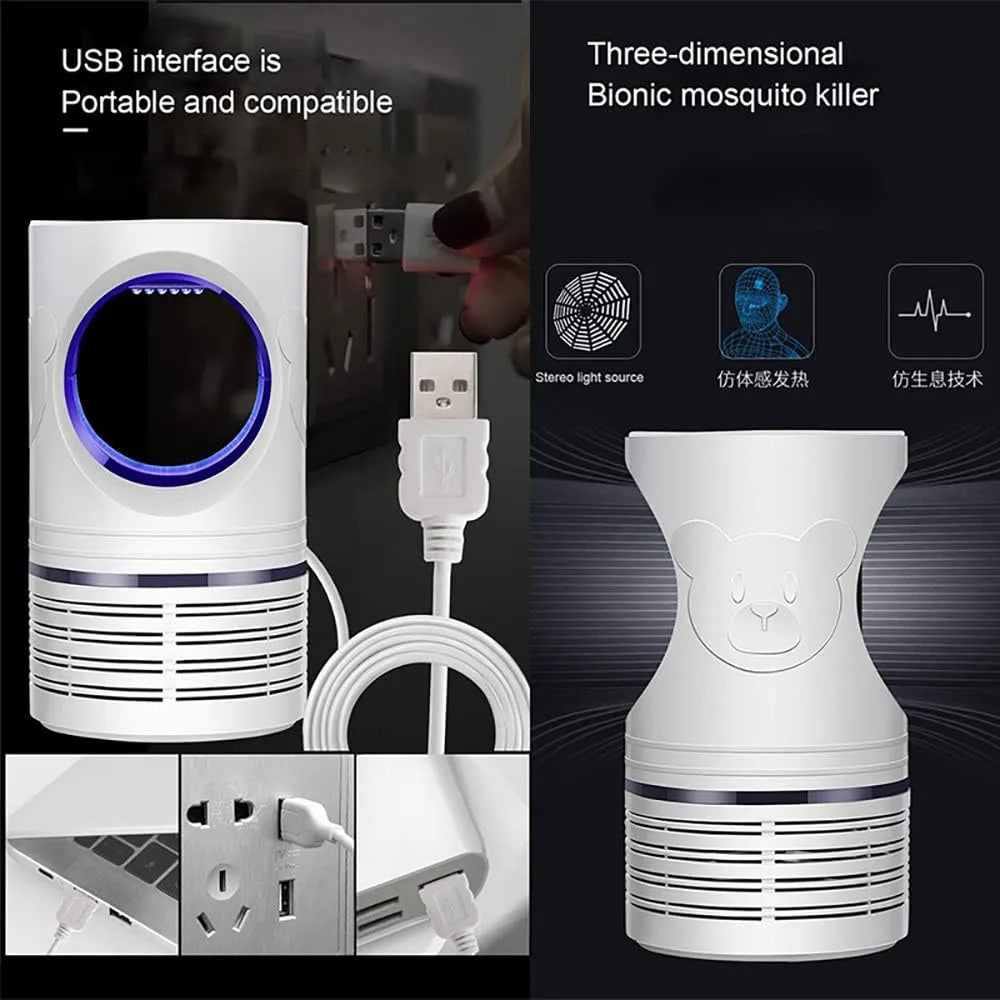 USB Electronic Bionic Mosquito Killer Lamp Cosmia.pk