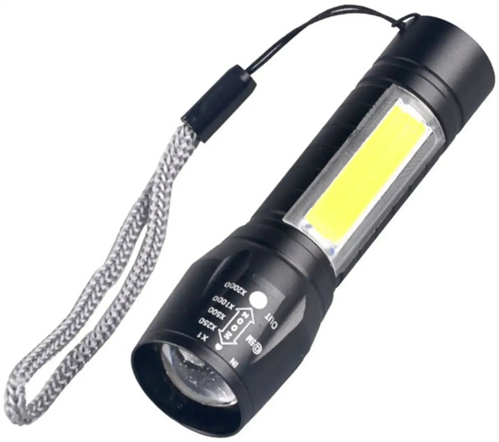 Konya KA511 Zoomable LED Torch Flashlight Konya