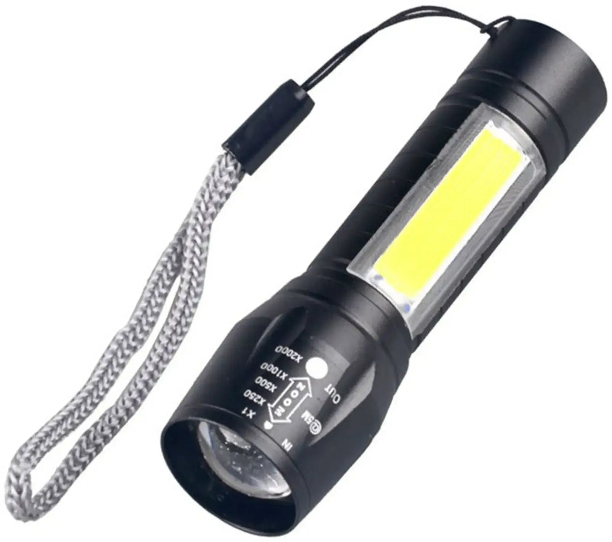 Konya KA511 Zoomable LED Torch Flashlight Konya