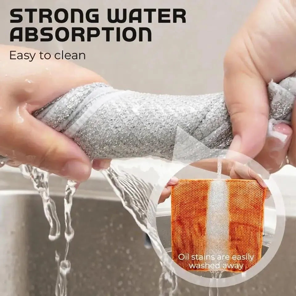 Stainless Steel Dishwashing Cloths Cosmia.pk