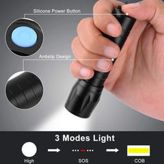 Konya KA511 Zoomable LED Torch Flashlight Konya