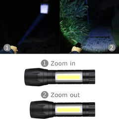 Konya KA511 Zoomable LED Torch Flashlight Konya
