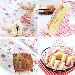 50 Sheets Heart Pattern Wax Paper – Each Cosmia.pk