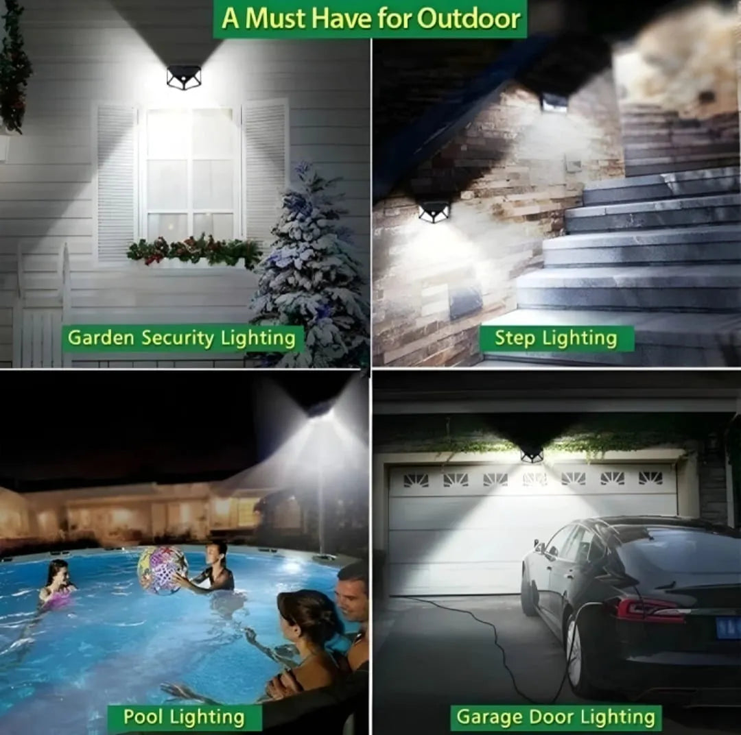 AeroLux High-Brightness Outdoor Solar Security Light Cosmia.pk