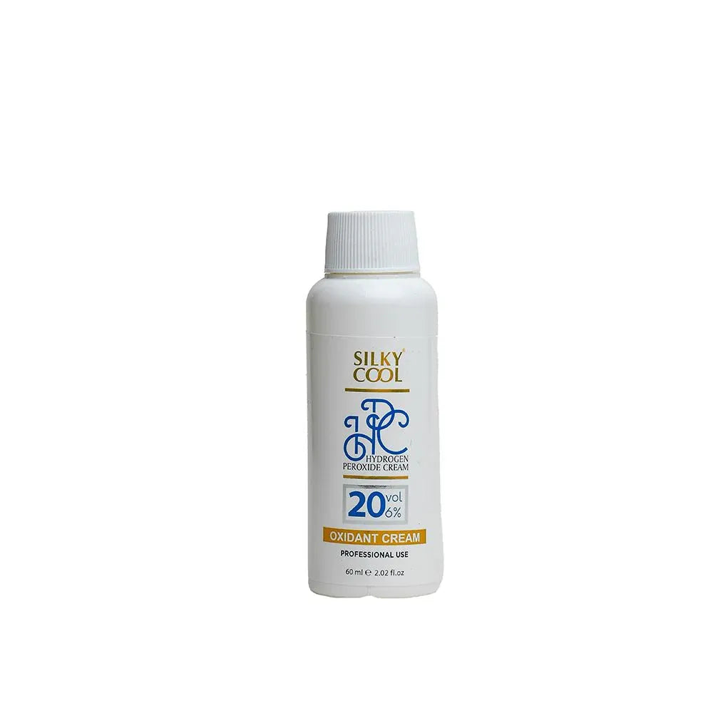 Silky Cool Hydrogen Peroxide Cream 6% 20 Vol Oxidant Cream-60g Silky Cool