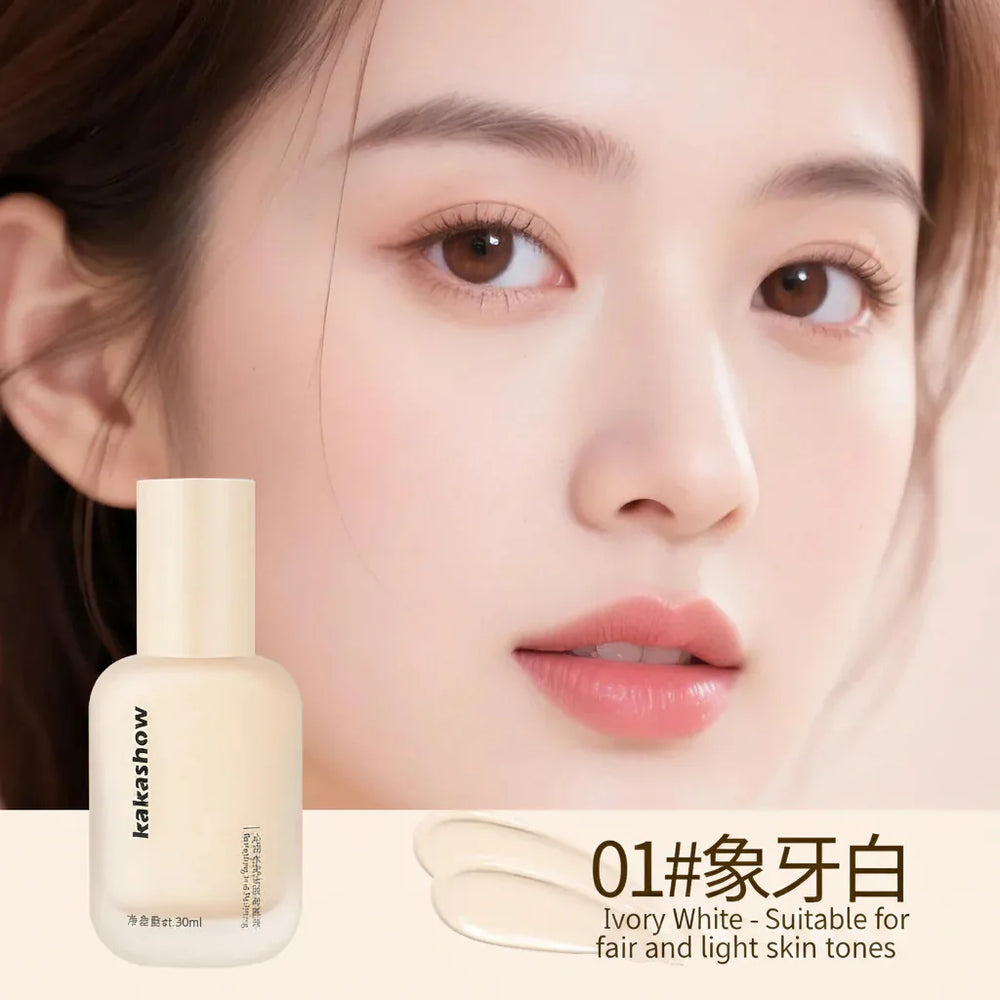 Kakashow Refreshing and Polishing Liquid Foundation-30ml Kakashow