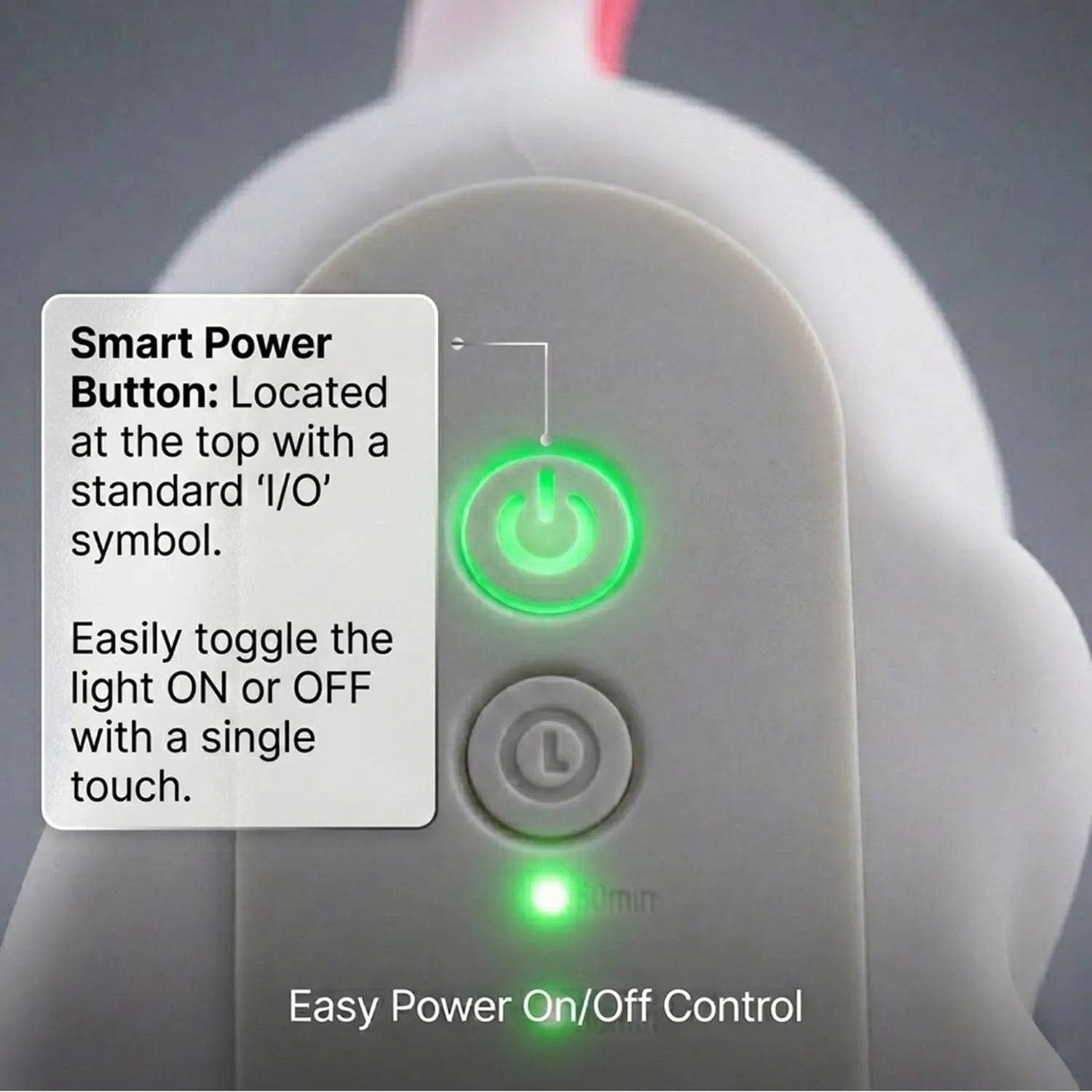 Cute Sleeping Cat Silicone LED Night Light Cosmia.pk
