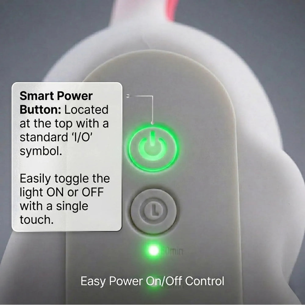 Cute Sleeping Cat Silicone LED Night Light Cosmia.pk