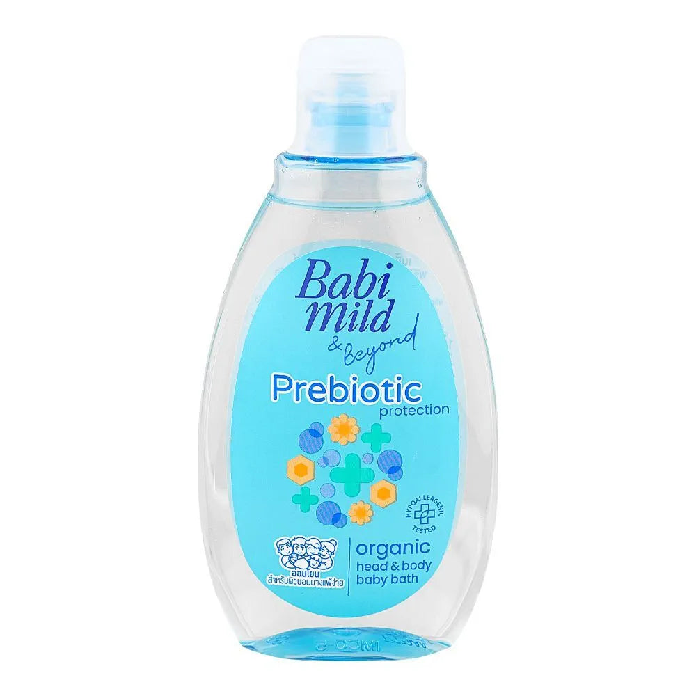 Baby Mild & Beyond Prebiotic Protection Organic Head & Body Bath Babi Mild