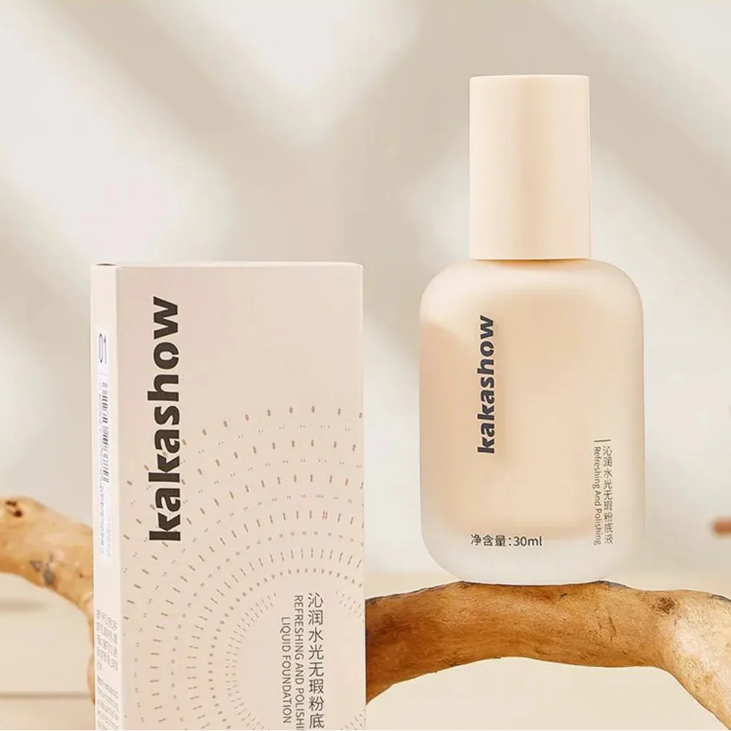 Kakashow Refreshing and Polishing Liquid Foundation-30ml Kakashow