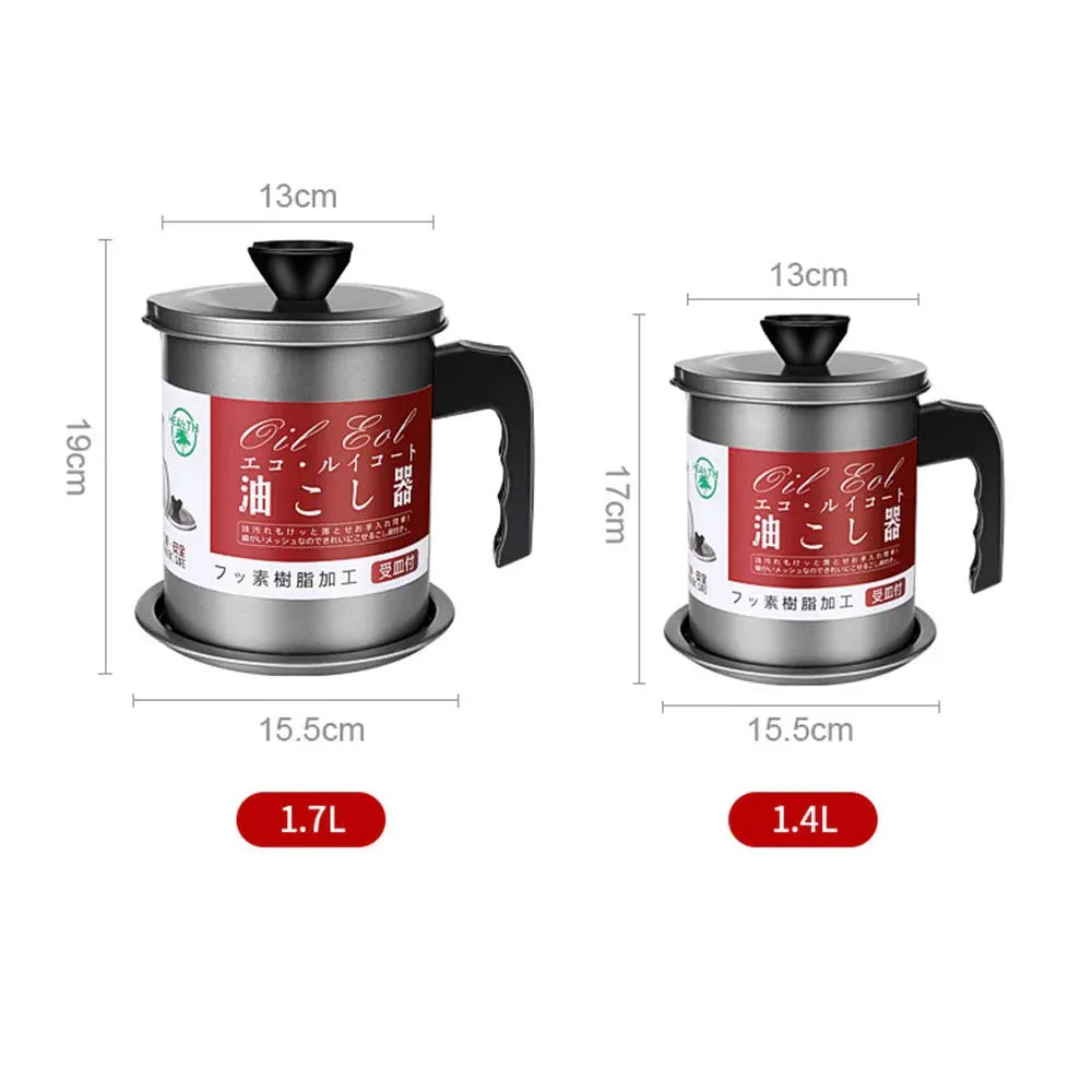 Stainless Steel Oil Filter Pot Cosmia.pk