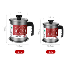Stainless Steel Oil Filter Pot Cosmia.pk