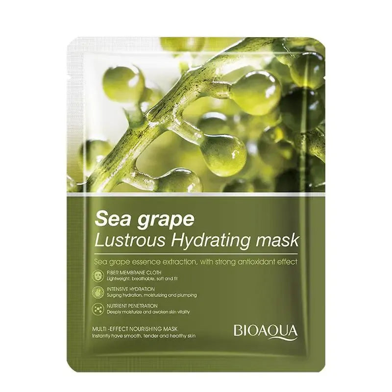 Bioaqua Sea Grape Lustrous Hydrating Facial Mask - Each Bioaqua