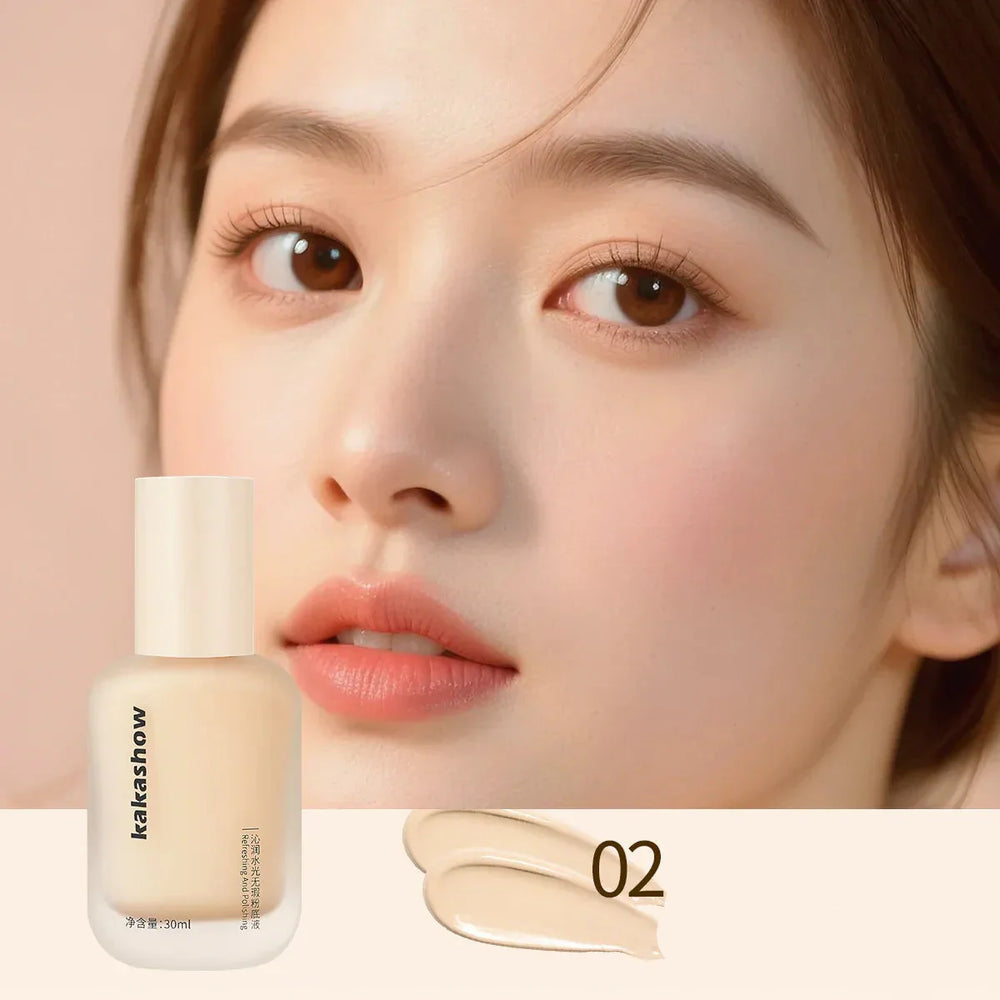 Kakashow Refreshing and Polishing Liquid Foundation-30ml Kakashow