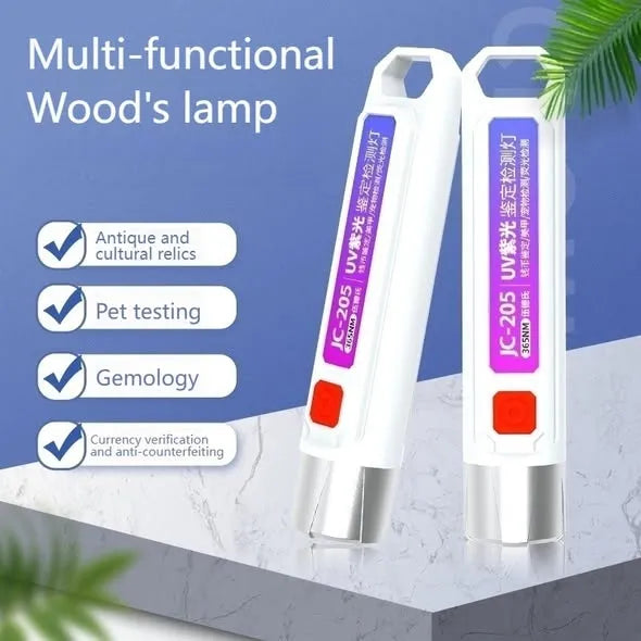 K-206 Portable-365nm UV Light Detection Flashlight Cosmia.pk