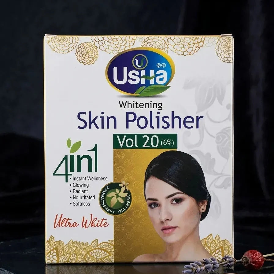 Usha Whitening Skin Polisher 4 in 1 Kit Usha