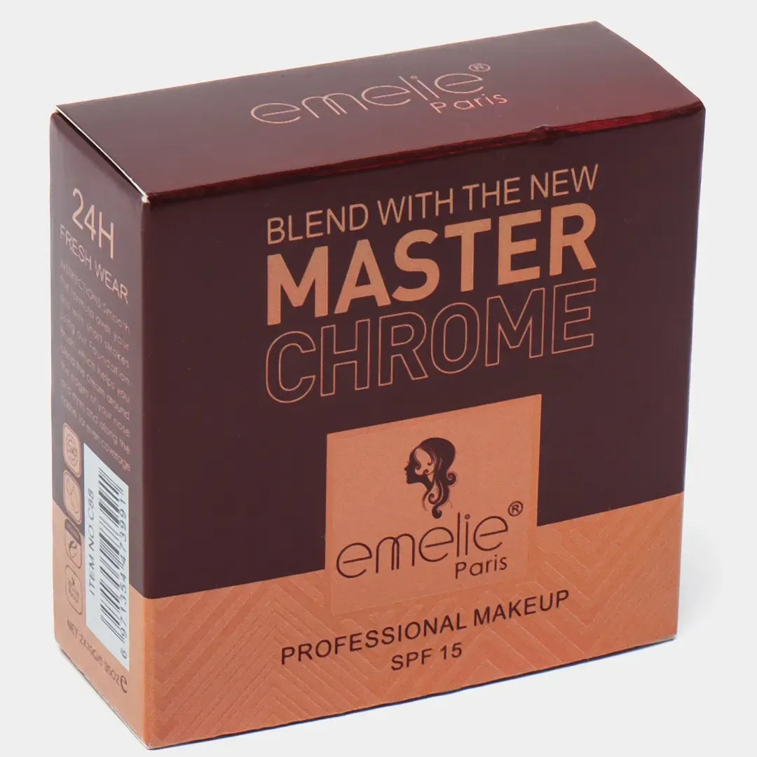 Emelie Paris Master Chrome Compact Powder SPF 15 Emelie