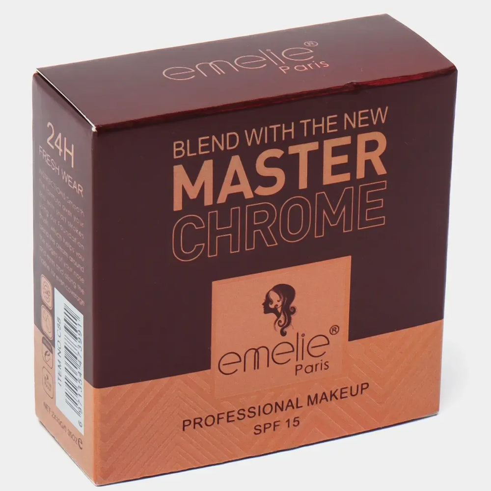 Emelie Paris Master Chrome Compact Powder SPF 15 Emelie