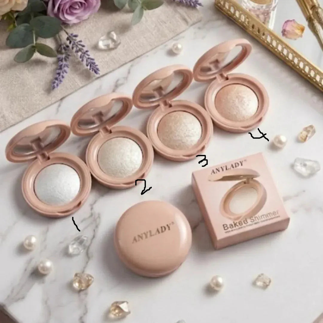 ANYLADY Soft-Focus Baked Highlighter Compact ANYLADY