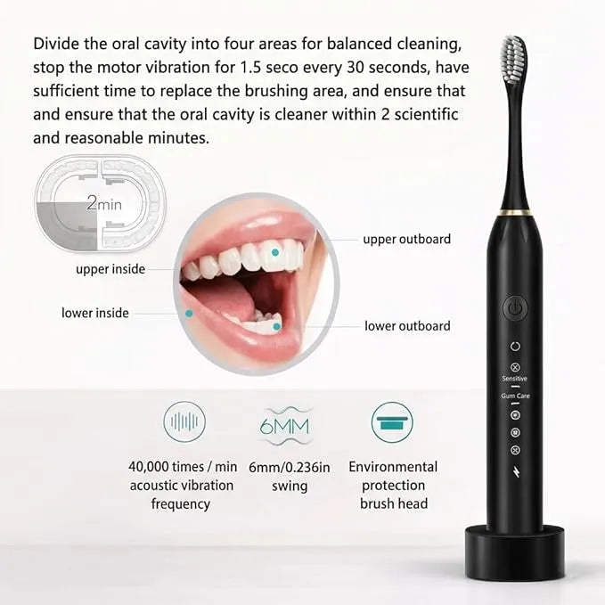 X-3 Sonic Electric Toothbrush - Each X-3