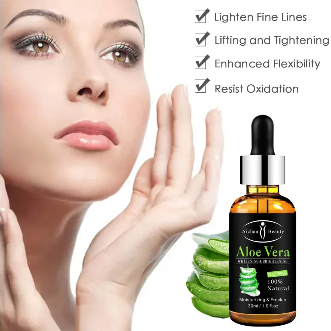 Aichun Beauty Aloe Vera Face Serum - 30ml Aichun Beauty