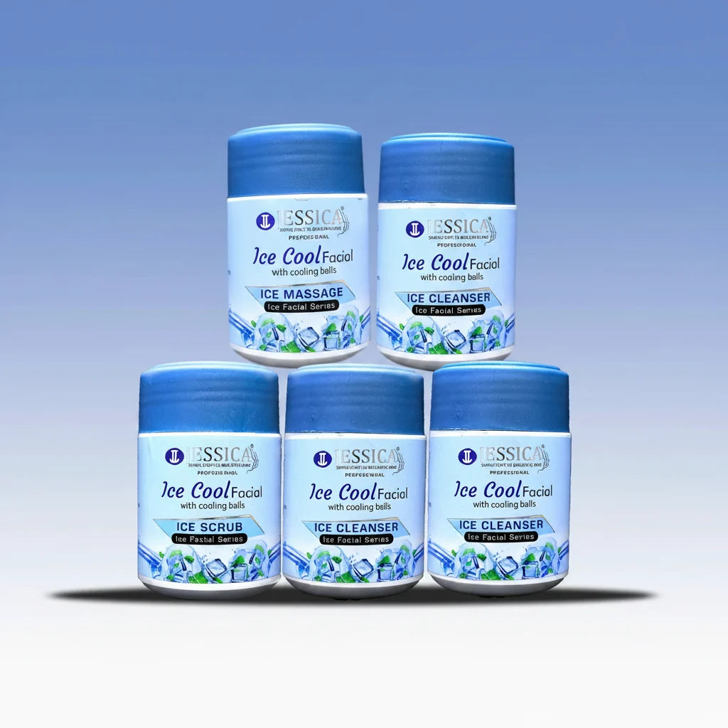 Jessica Professional Ice Cool Facial Kit – Pack of 5 Jessica