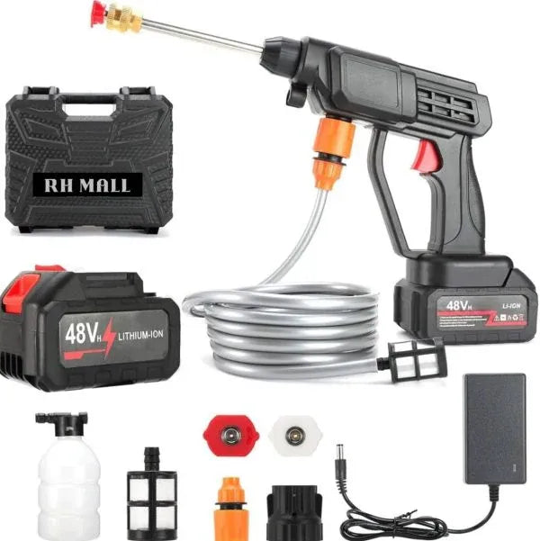 The HydroDrive 48V Cordless Power Washer – High-Pressure Wireless Car Cosmia.pk