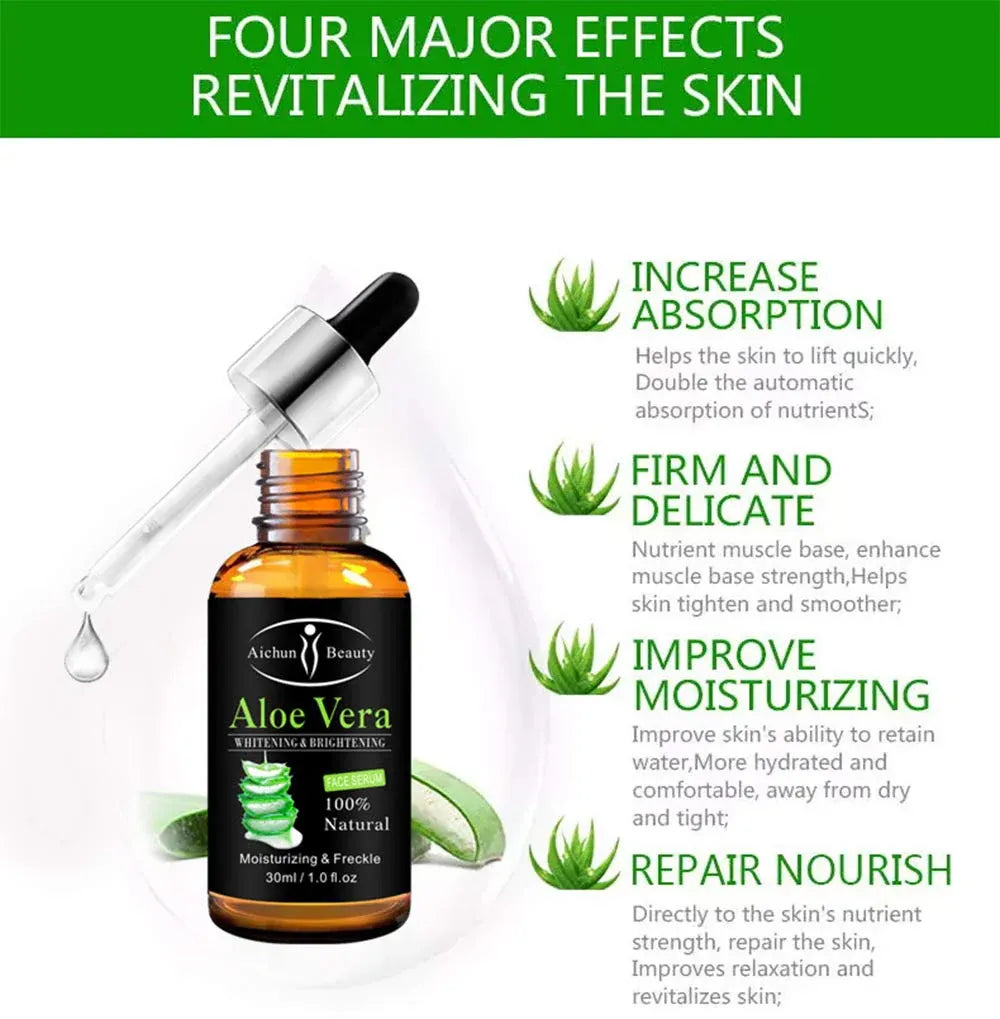 Aichun Beauty Aloe Vera Face Serum - 30ml Aichun Beauty