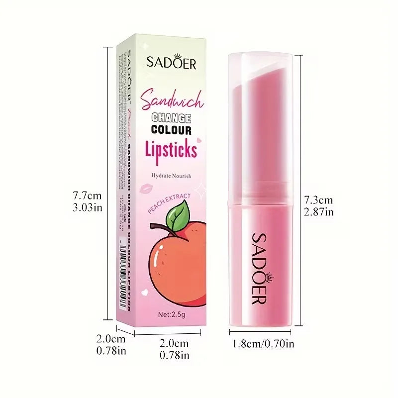 Sadoer Sandwich Temperature Changing Lipstick Sadoer