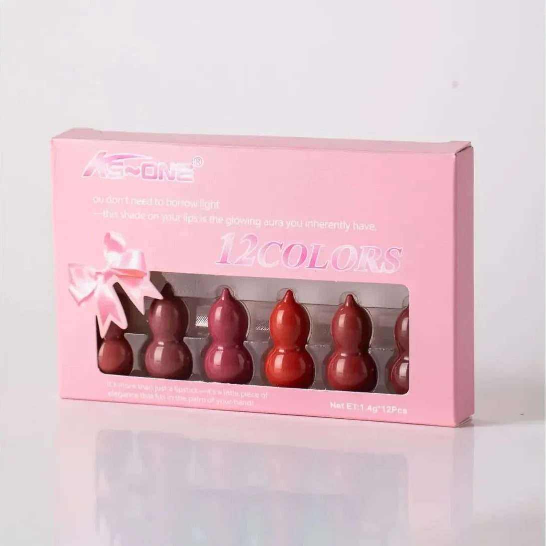 KS-ONE Mini Lipstick - 12 Colors Set KS-ONE