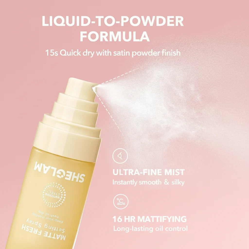 Sheglam Matte Fresh Setting Spray - 55ml Sheglam