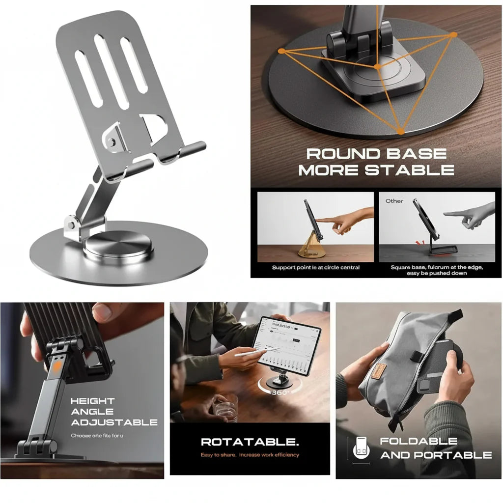 Heavy-Duty Adjustable Metal Desktop Stand-Each Cosmia.pk