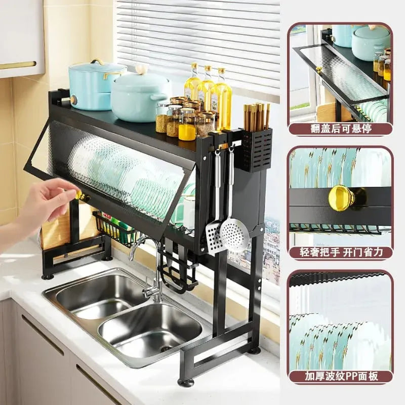 Multifunctional Over Sink Dish Organizer – Each Cosmia.pk