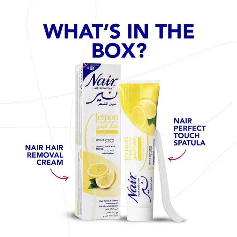 Nair Lemon Hair Removal Cream with Baby Oil - 110 g Nair