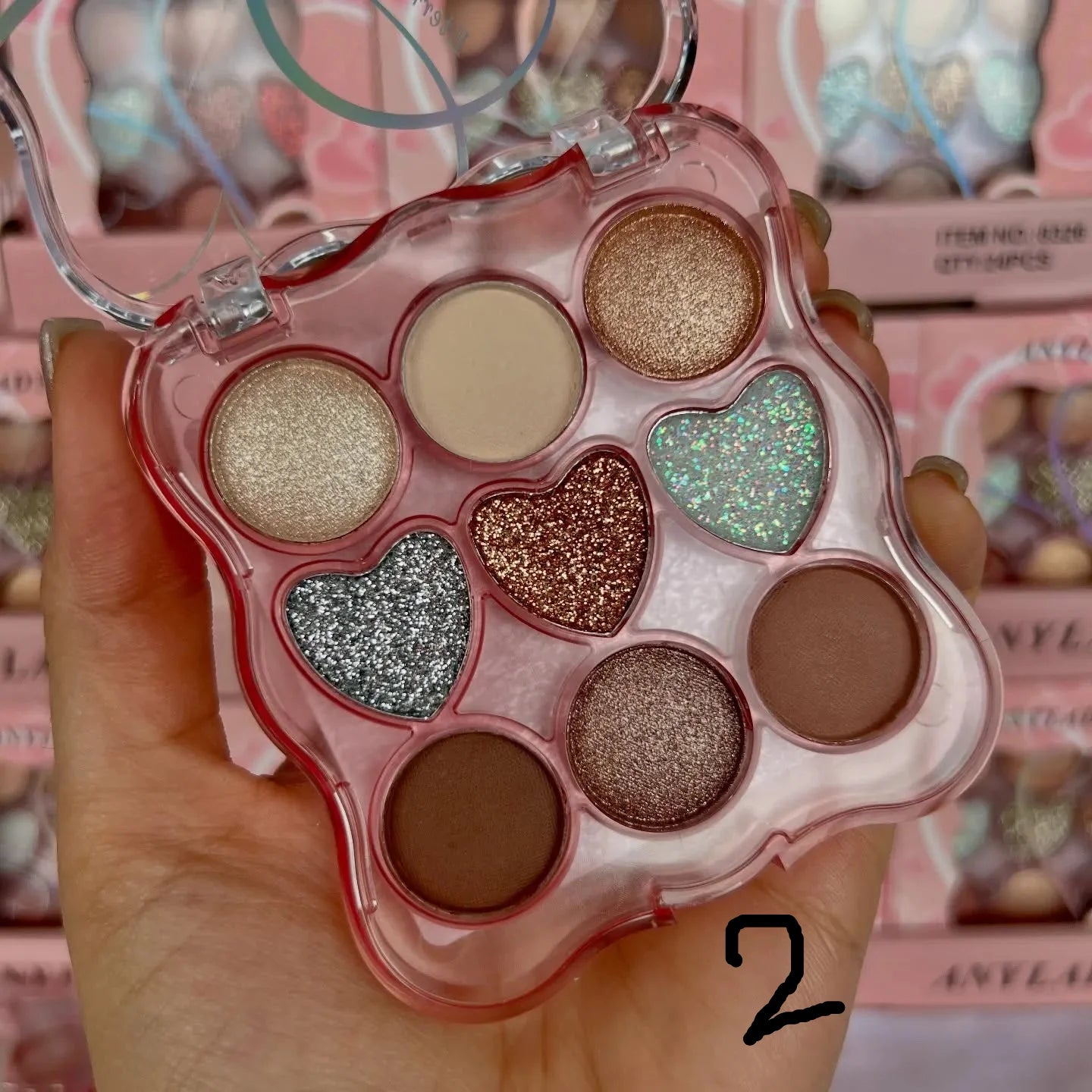 ANYLADY Colors Eternal Promise Eyeshadow Glitter Kit Anylady