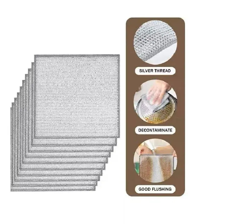Stainless Steel Dishwashing Cloths Cosmia.pk