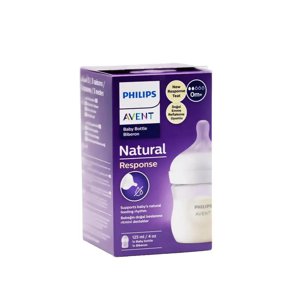 Philips Avent Natural Response Baby Bottle +0 month - 125 ml Philips Avent