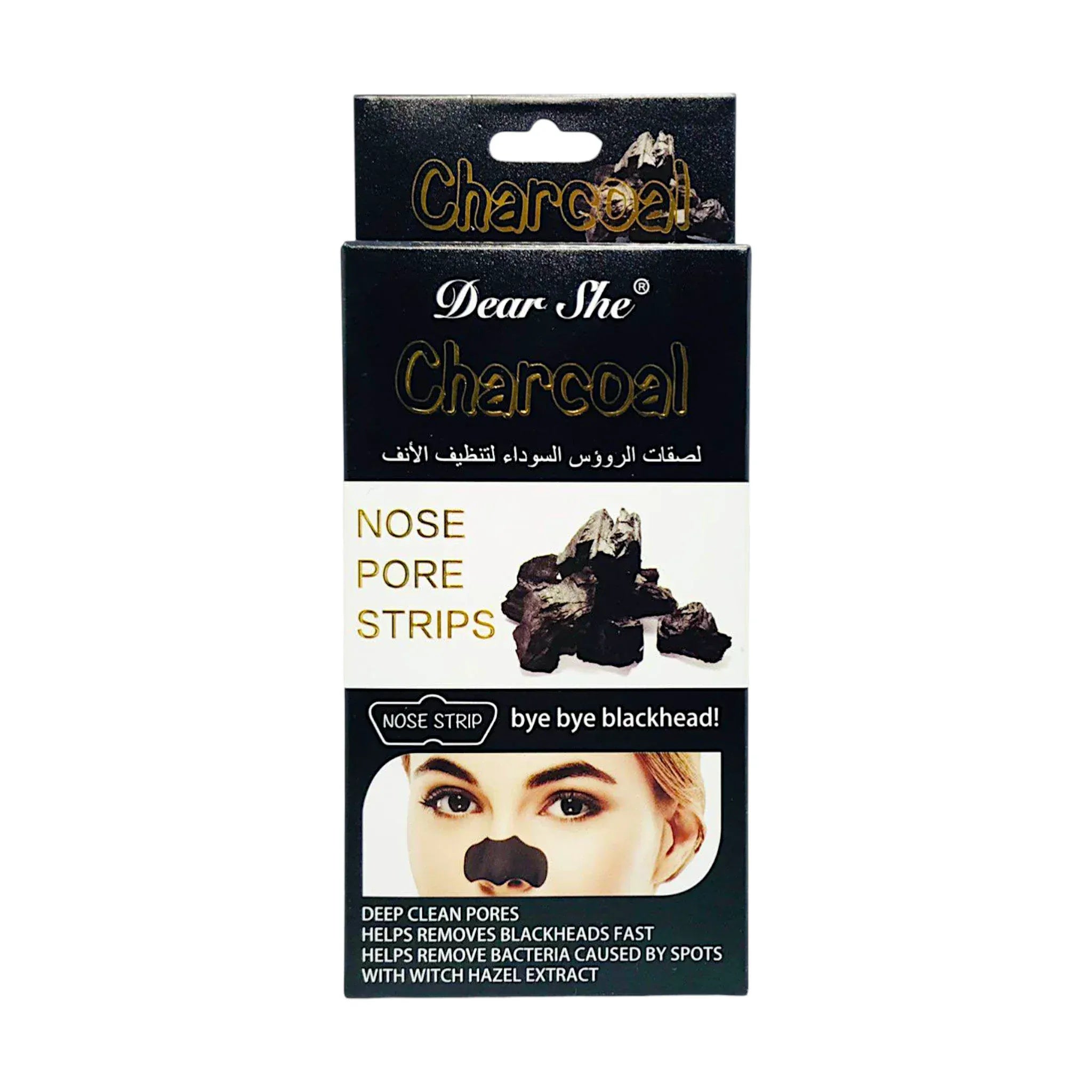 Dear She Charcoal Nose Pore Strips Dear she